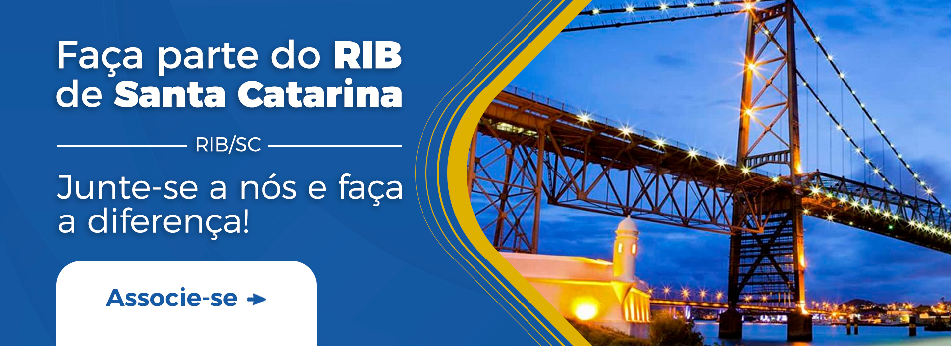 Faça Parte RIB-SC Desktop Banner Home Associe-se